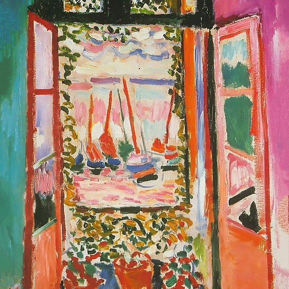 8.5x11 matisse open window painting art print - Picture 2 of 2